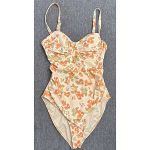 PEONY Lilium Ruched Underwire Onepiece Size XL